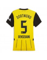 Borussia Dortmund Ramy Bensebaini #5 Hjemmedrakt Dame 2024-25 Korte ermer